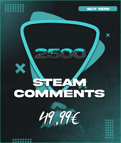 2500x Steam Comments on boosting-service.cloud