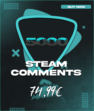 5000x Steam Comments on boosting-service.cloud